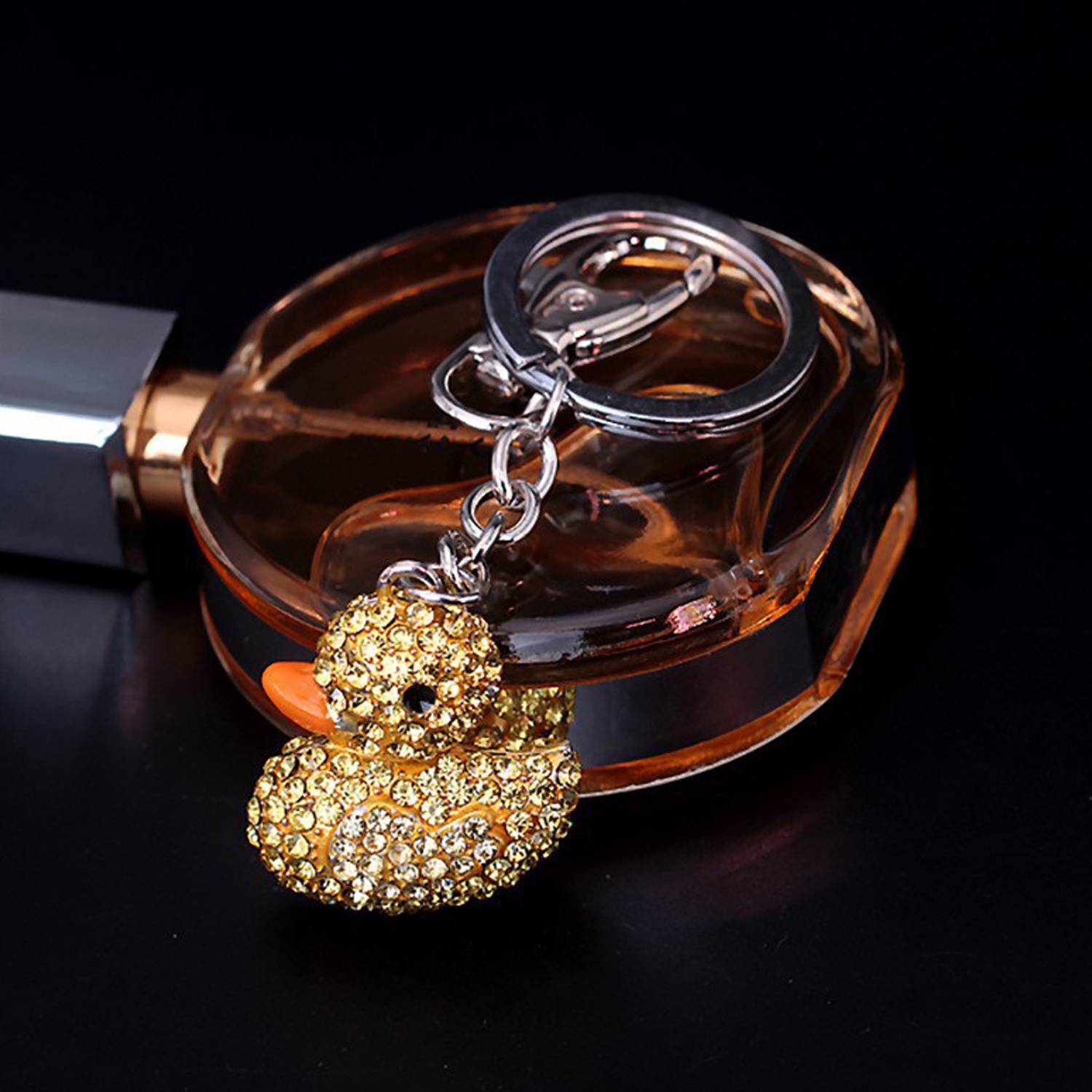 Diamond Cute Duck Keychain 6