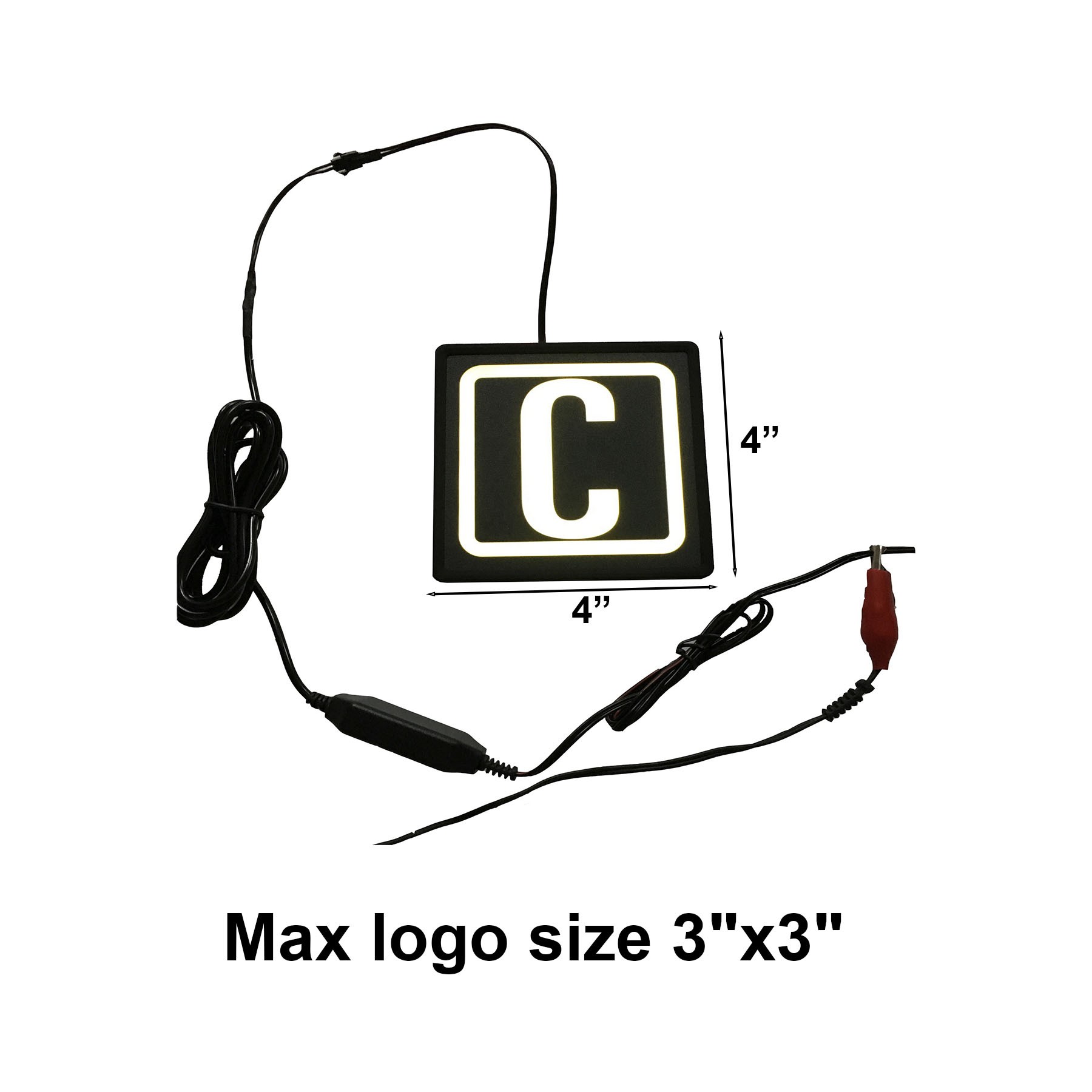 LED Light Window Car Sign 2