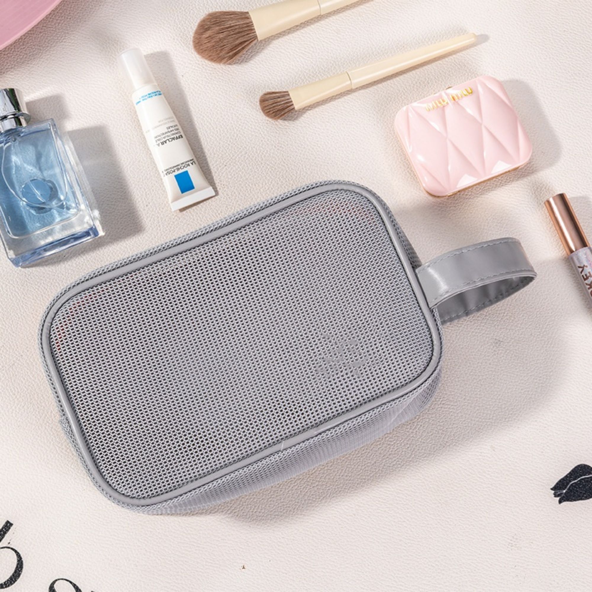 Translucent Makeup Cosmetic Travel Organizer Bag 2