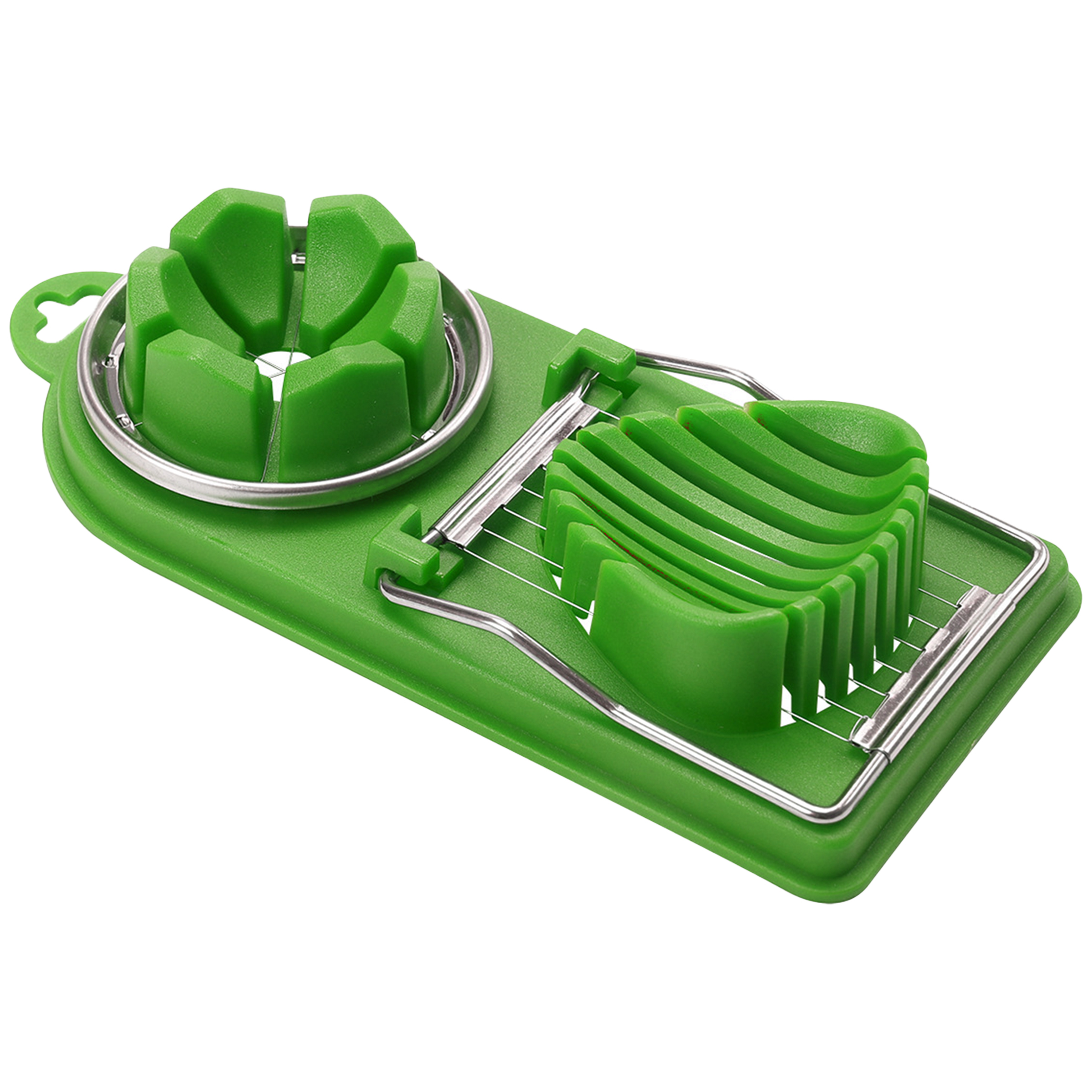 Stainless Steel 2-In-1 Multifunctional Egg Slicer 3