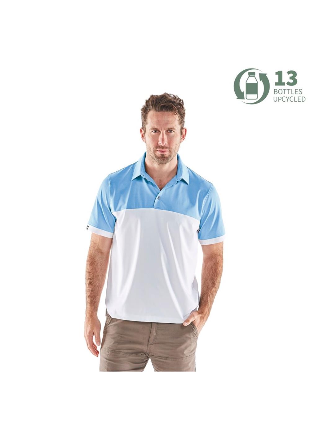 Storm Creek Men's Activator Colorblock Short Sleeve Polo 1