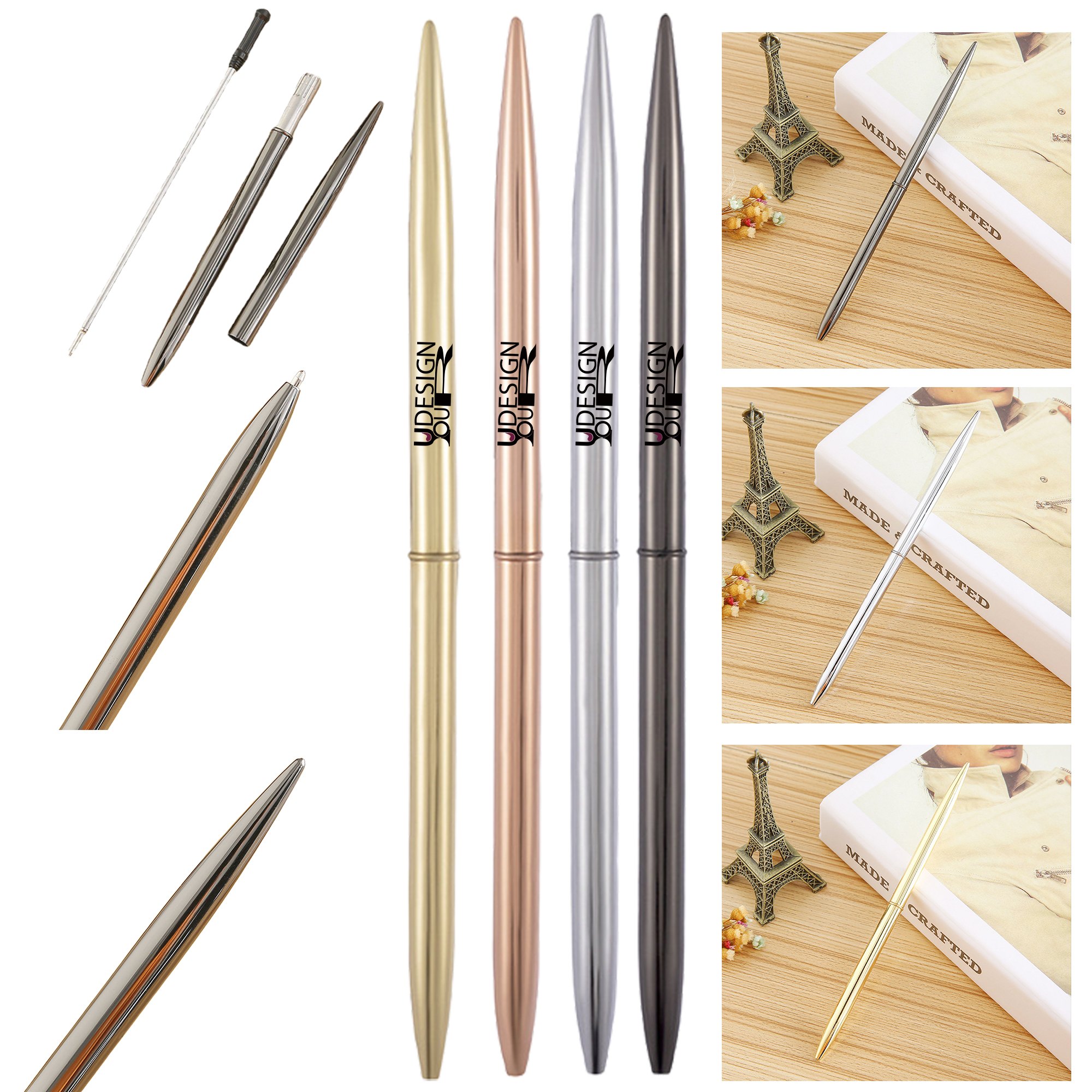Metal Writing Pen for Hotel Use 2