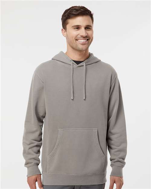 Unisex Midweight Pigment-Dyed Hooded Sweatshirt - PRM4500 4