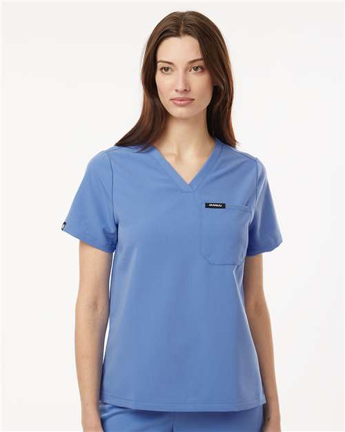 Women's Rhena Essential 1-Pocket Scrub V-Neck Top - W10001 12