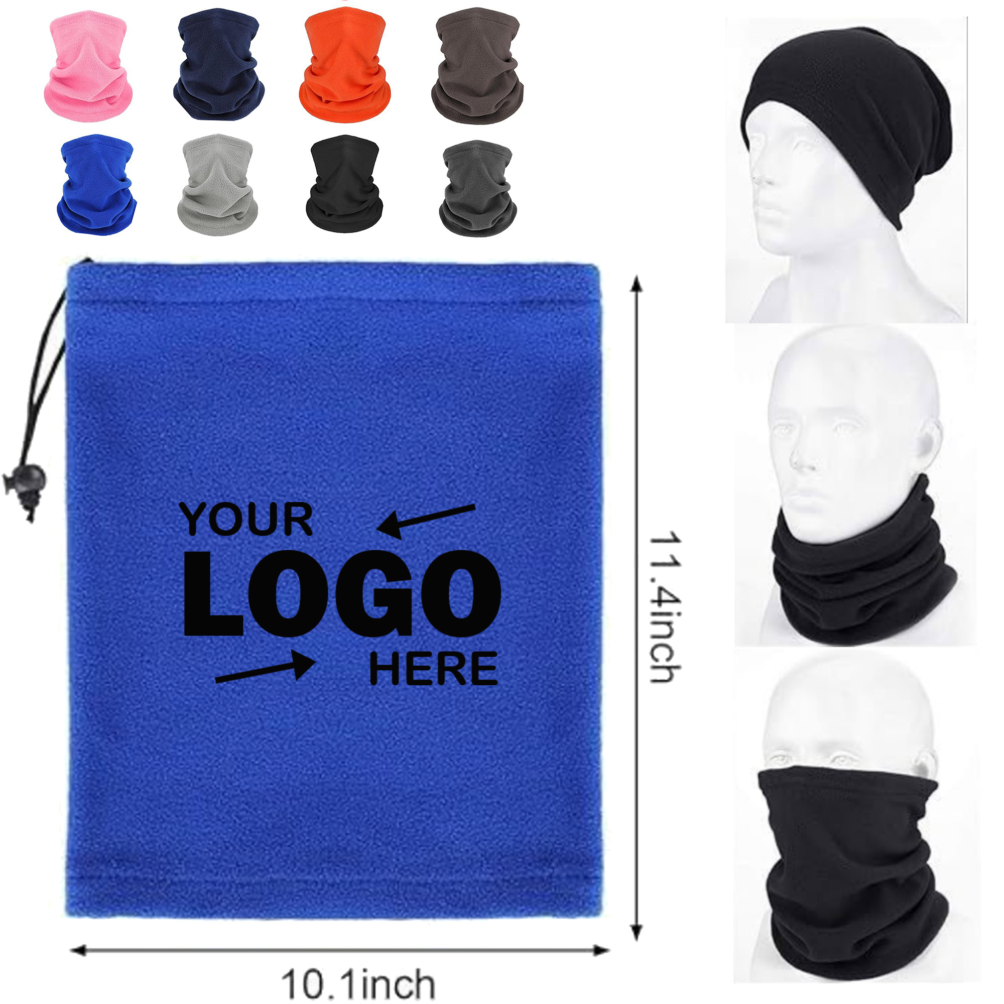 Multi Functional Easy Storage Fleece Beanie 3