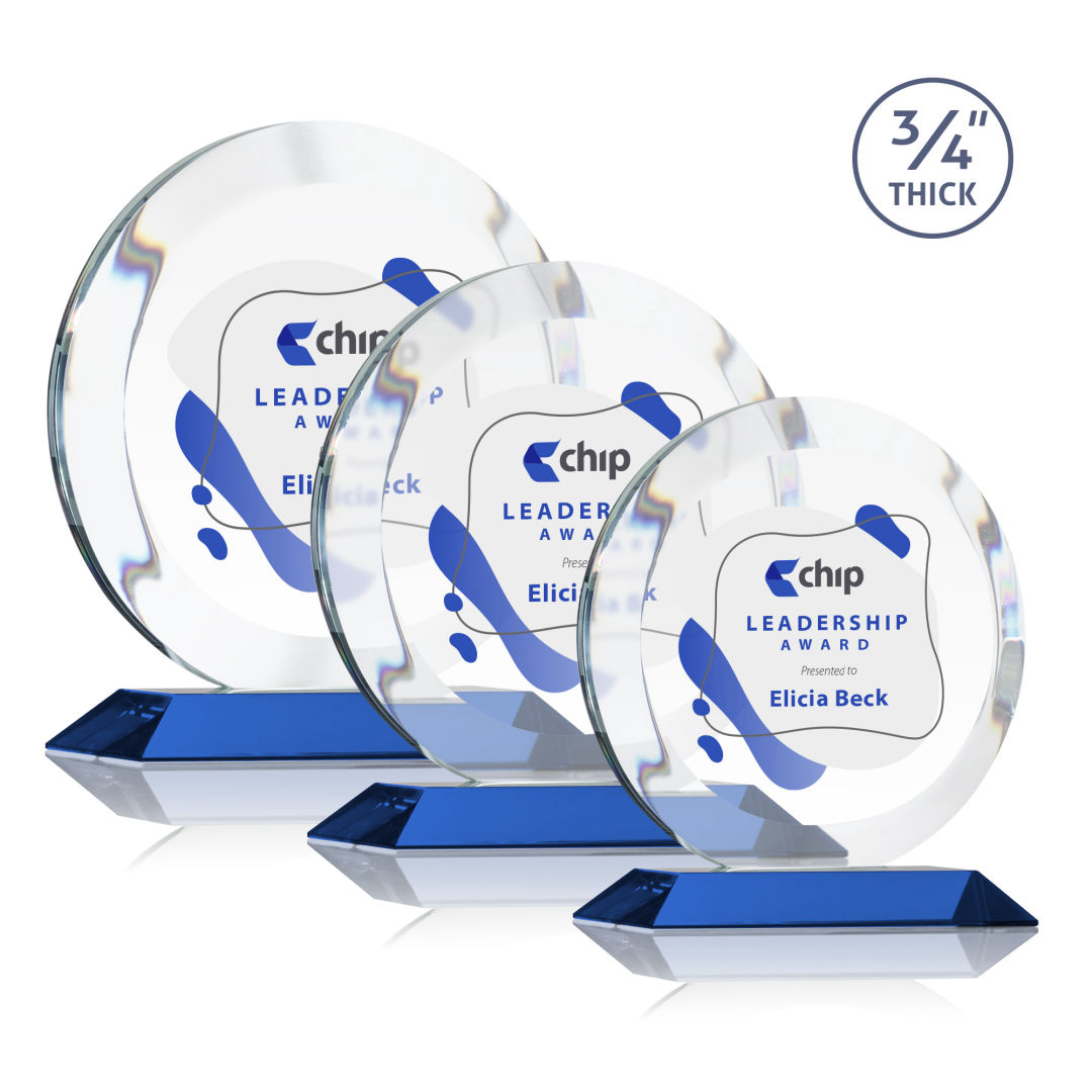 Gibralter VividPrint™ Award - Blue 3