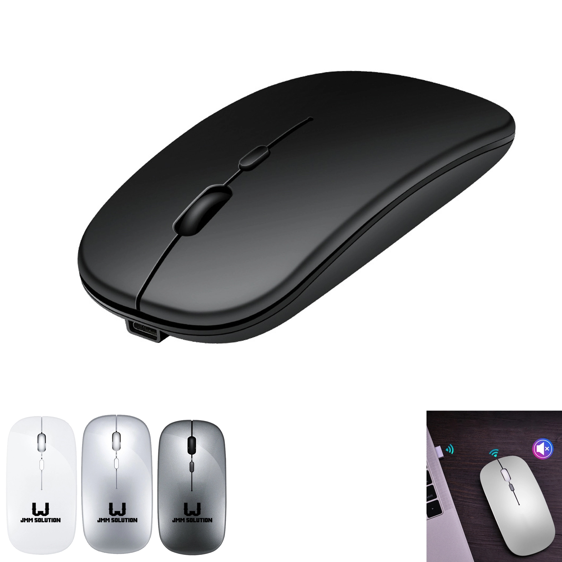 Rechargeable Silent Wireless Mouse 1
