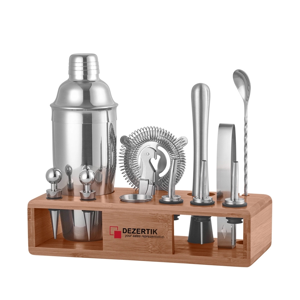 13-Pieces Mixology & Craft Cocktail Shaker Set 2