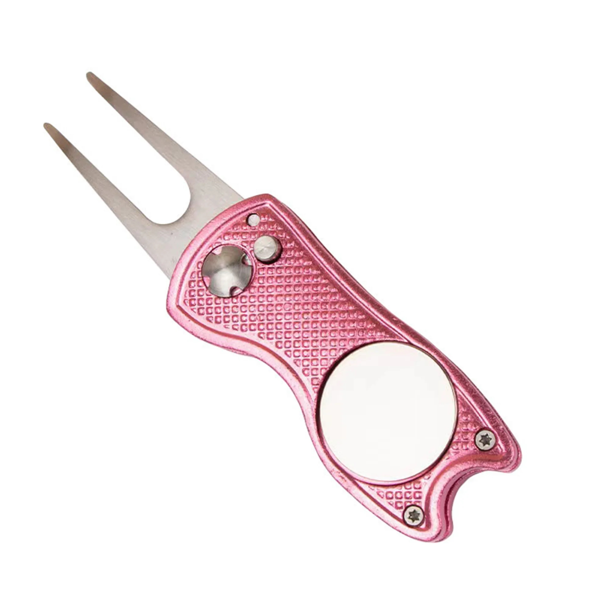 Repair Tool Stainless Steel Foldable Golf Divot 9