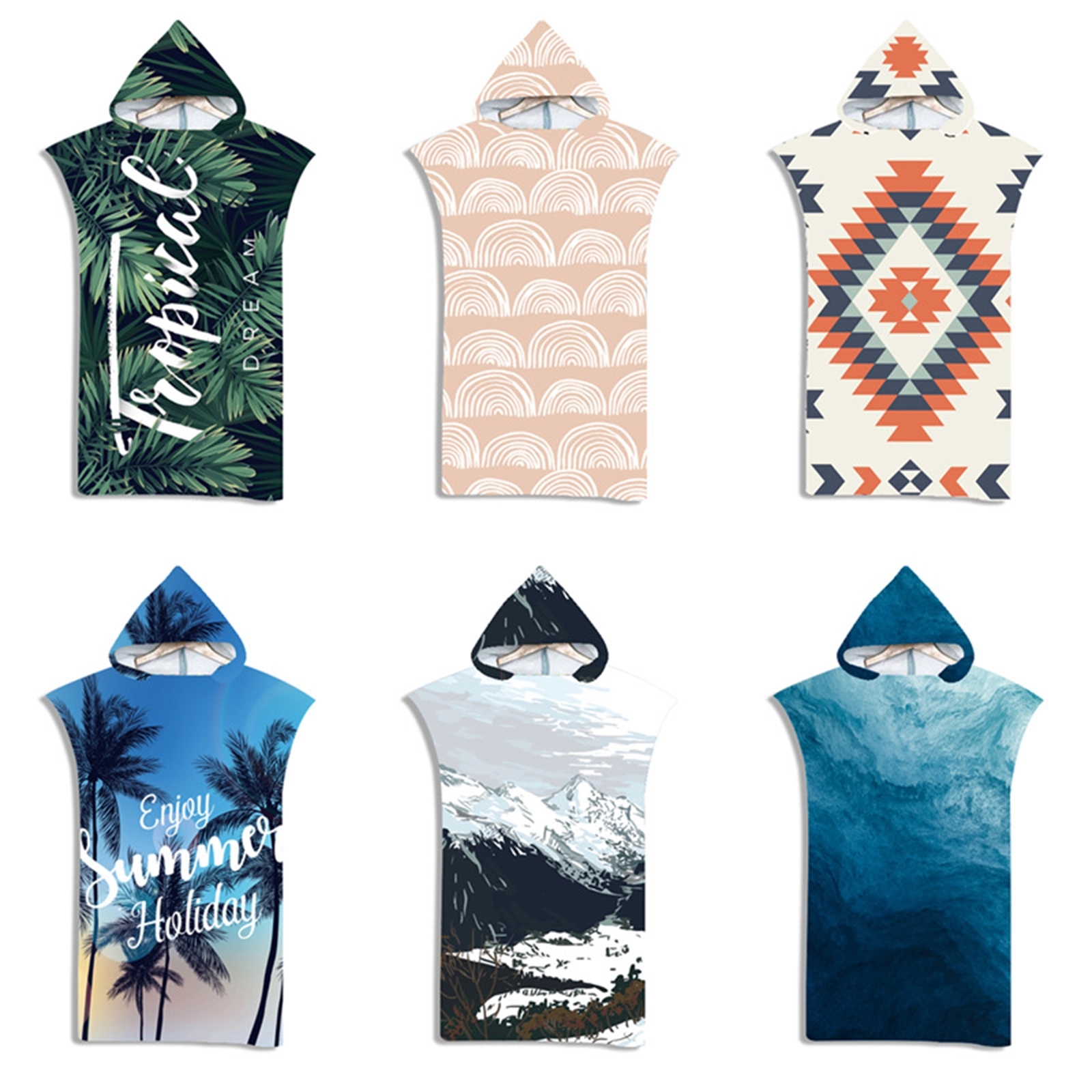 Beach Hooded Towel 4