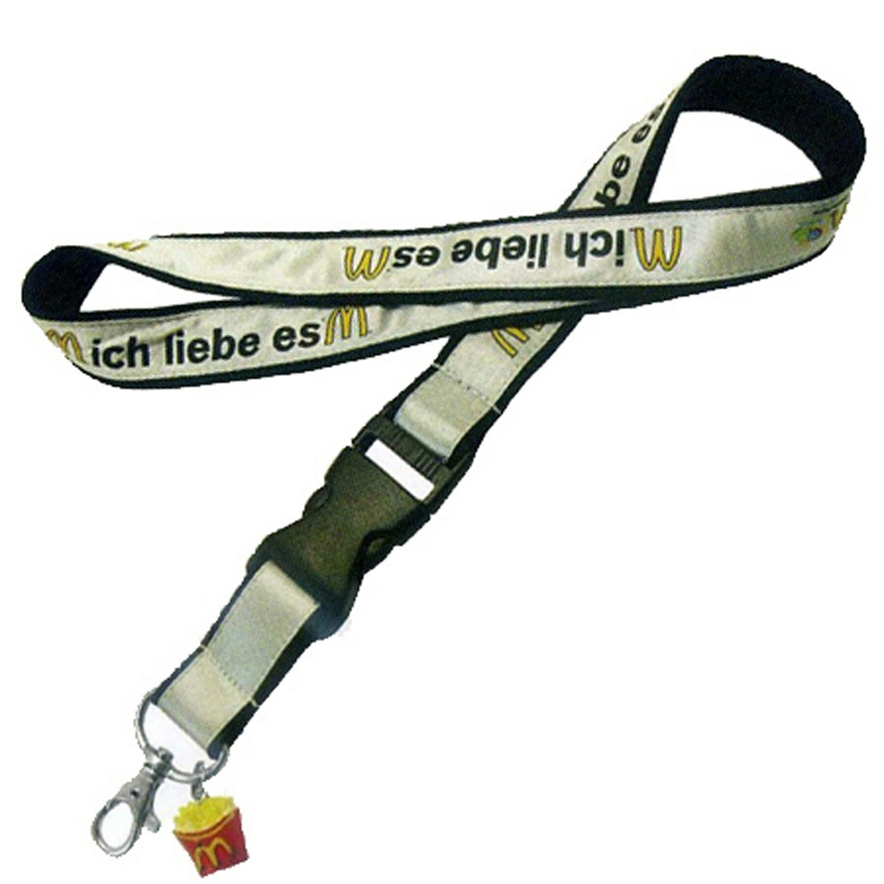 Satin Sewed Silkscreen Lanyard - 3/4 inch 2