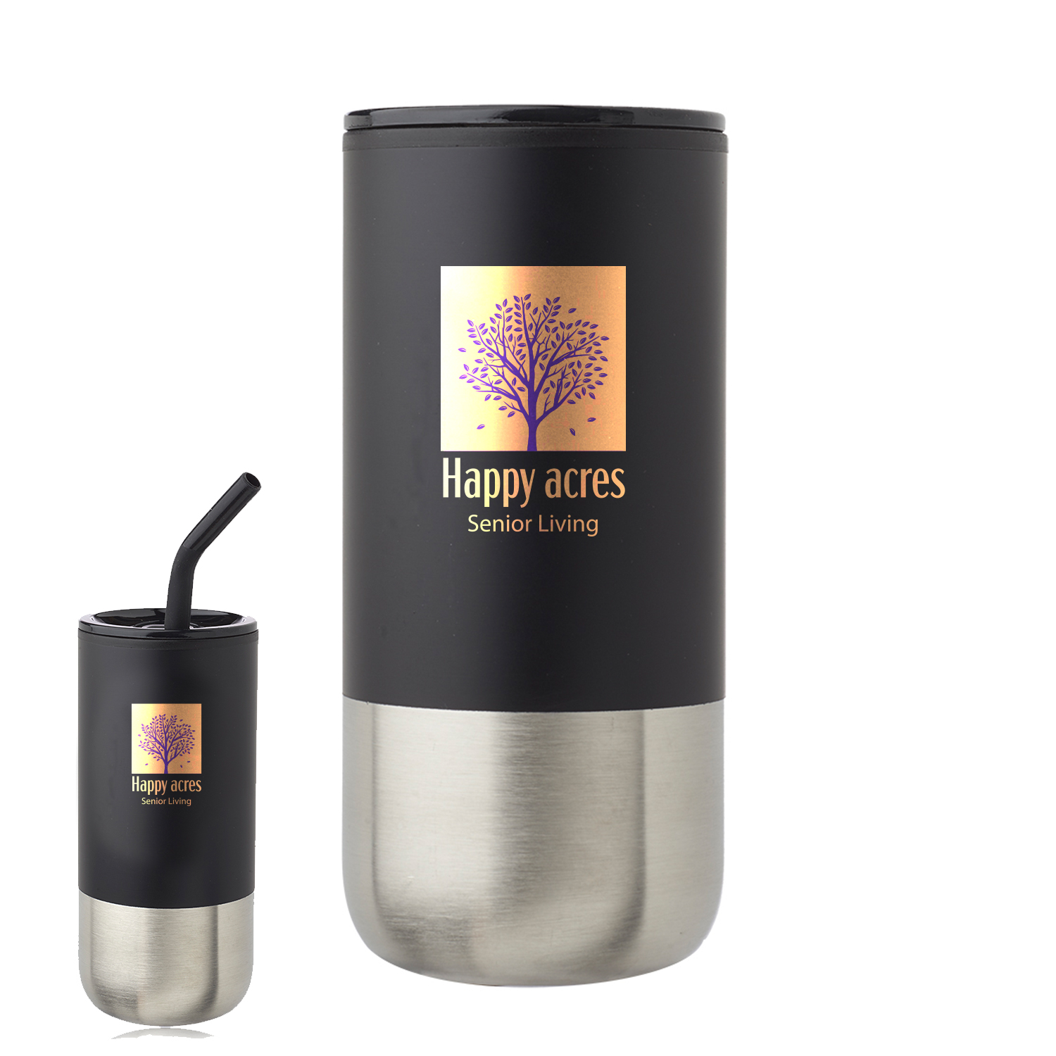 20 oz. Stay Cool Travel Mug (2 Color Imprint) 4
