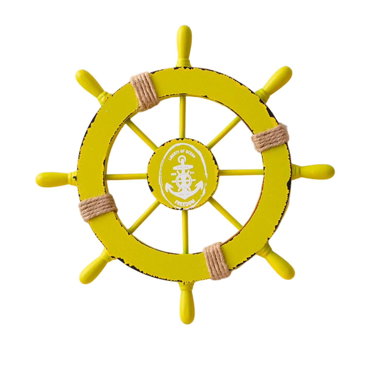 Wooden Nautical Ship Wheel Wall Decoration 13