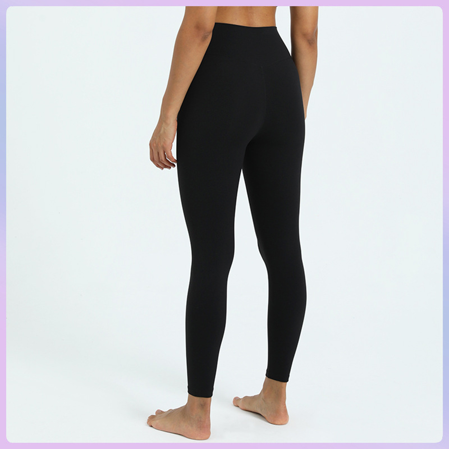 Women's Workout Leggings High Waisted Capri Yoga Pants 3