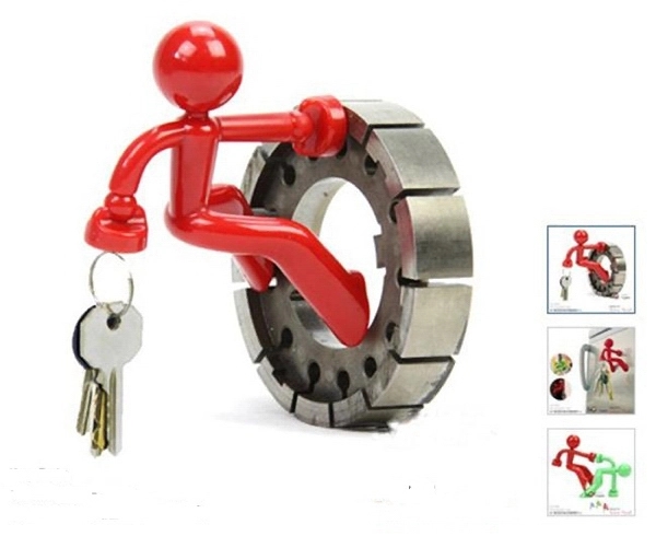 Hot Sale Cute Little Magnetic Man Keychain 1