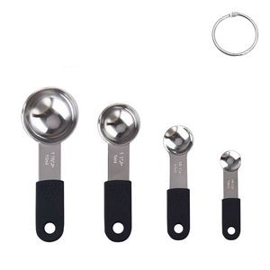 Premium Stainless Steel Measuring Spoon Set 4