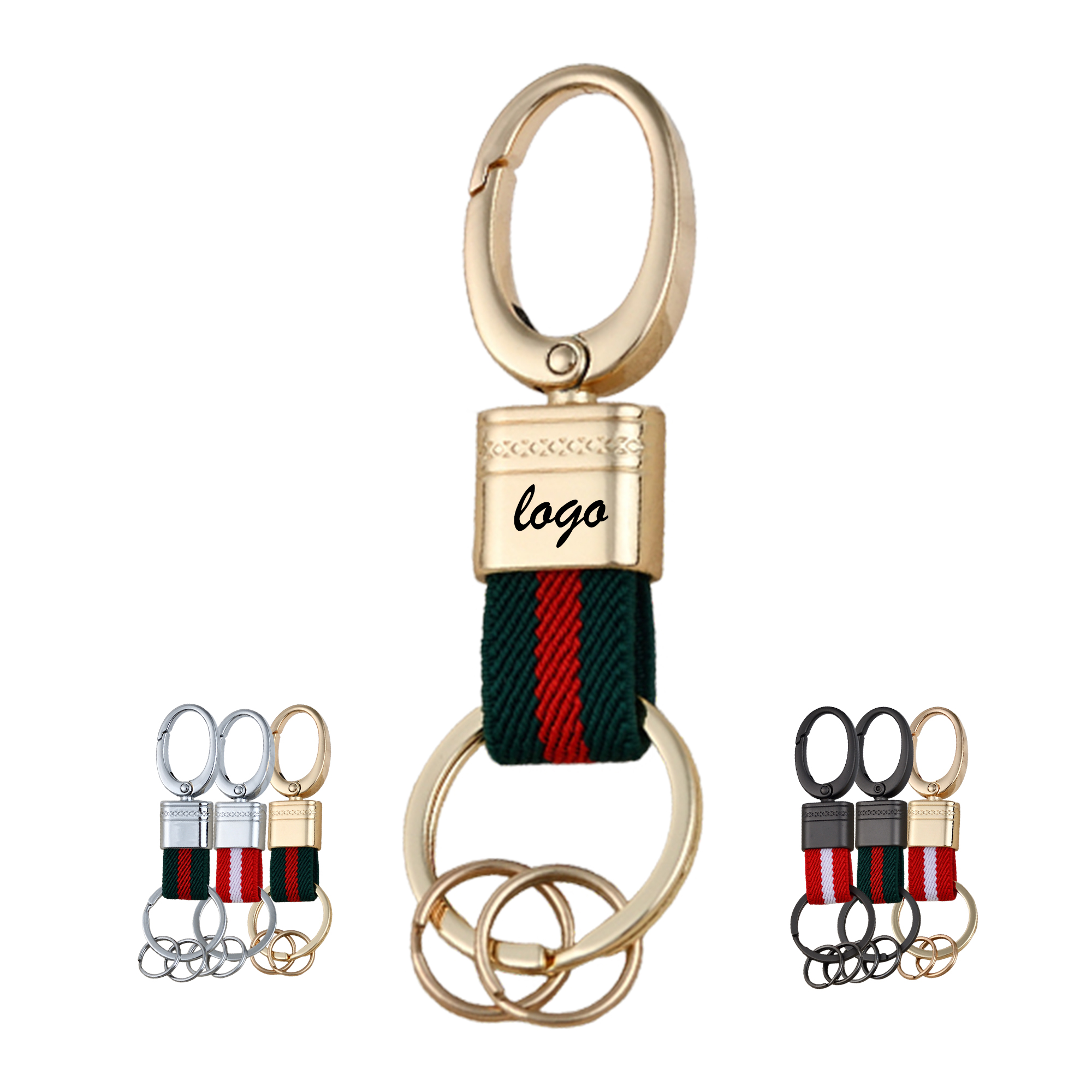 Flexible Webbing Big-headed Key Holder 3