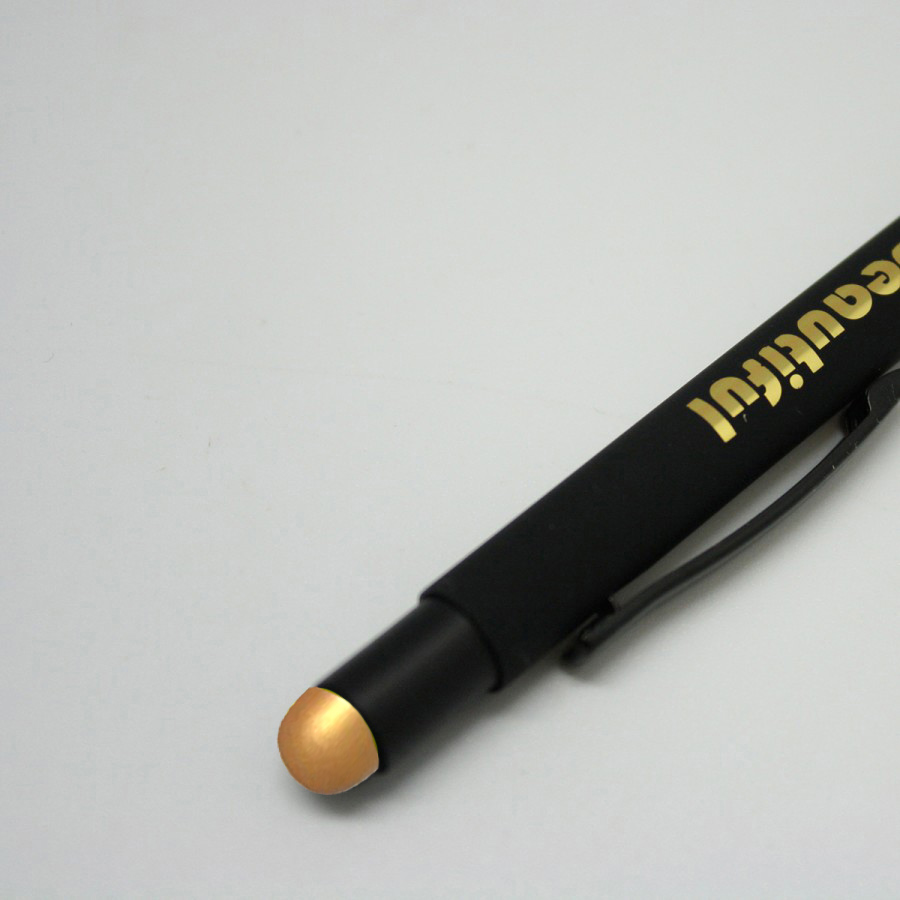 Sleek Soft Rubber Pen & Stylus with Matching Laser Engrave 5