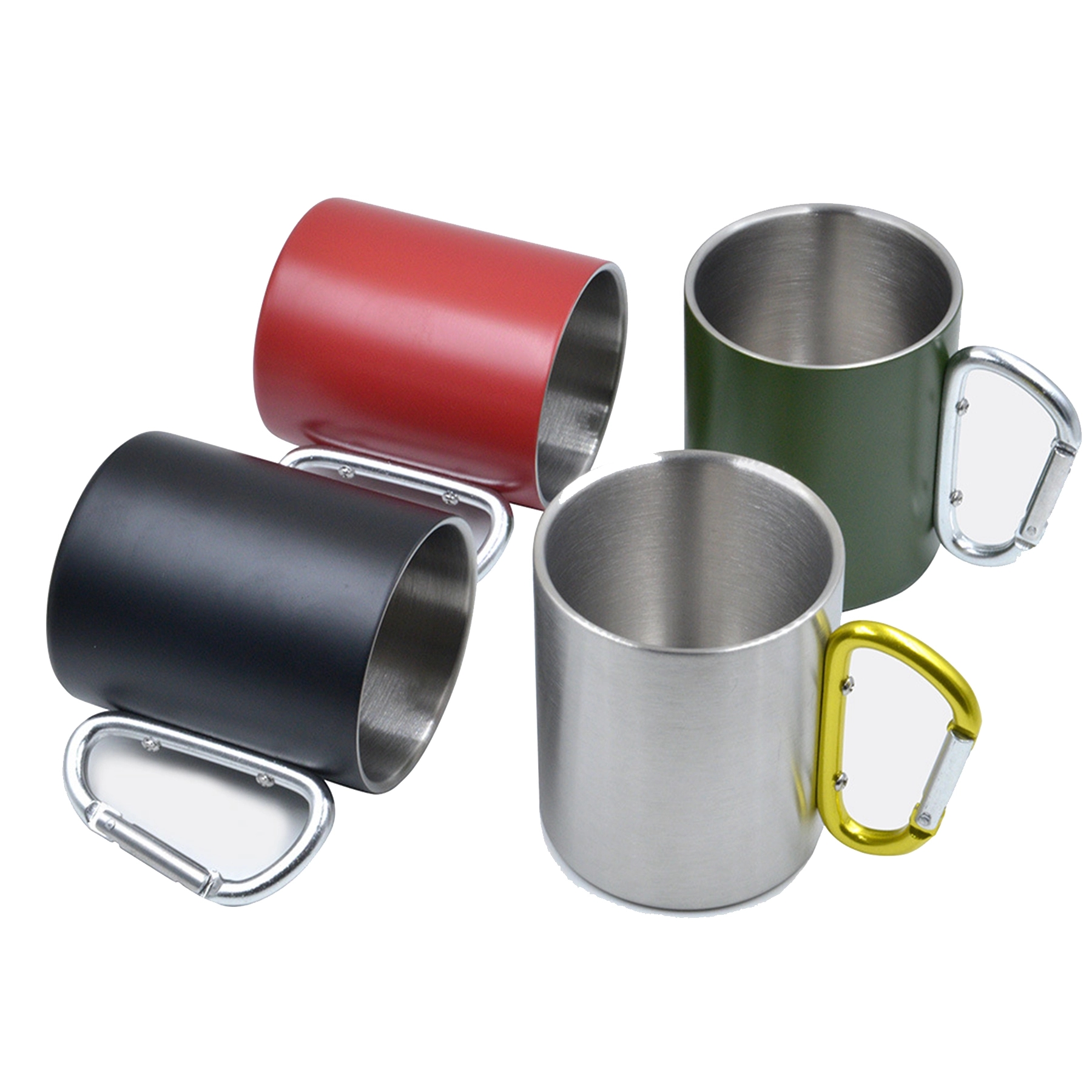 Stainless Steel Carabiner Mug 3