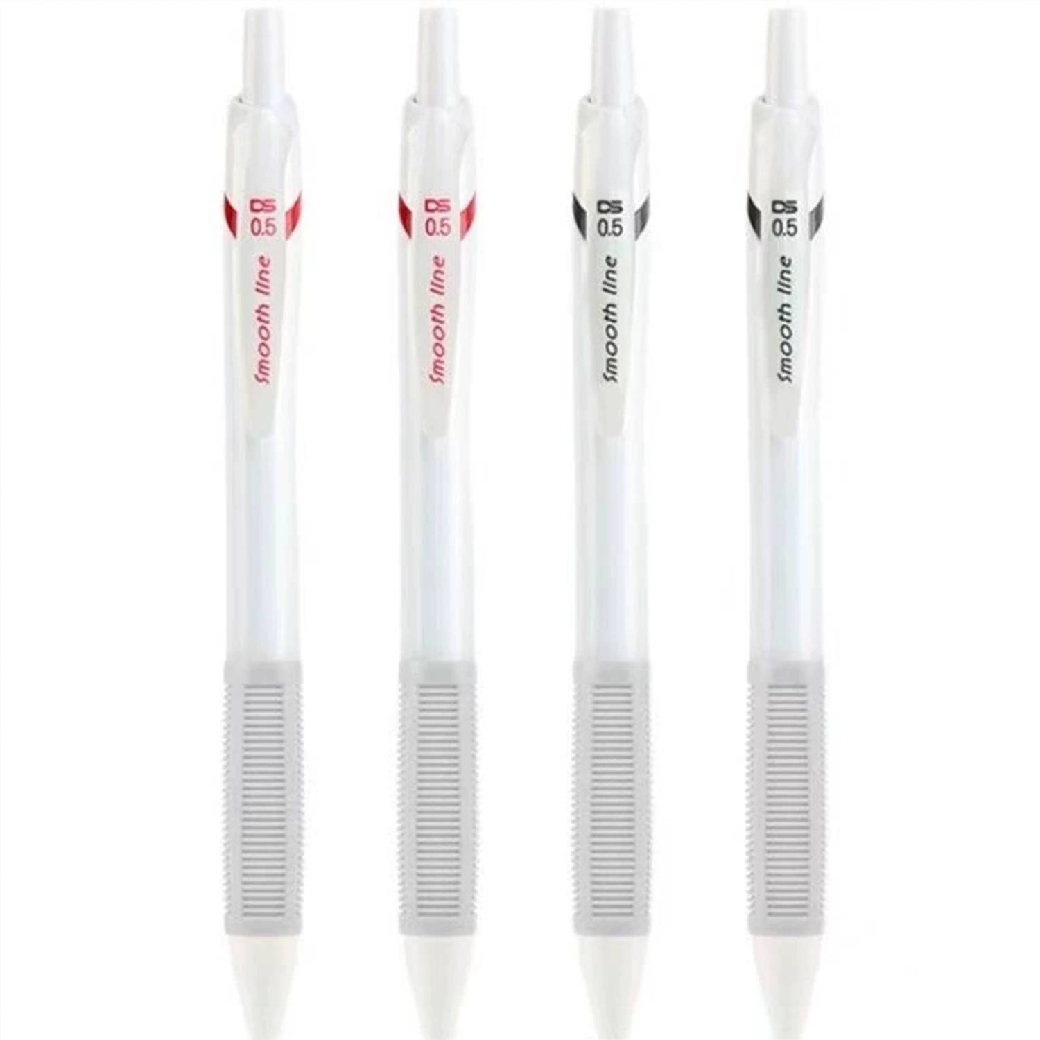 Quick drying soft grip rubber air cushion press neutral pen 5