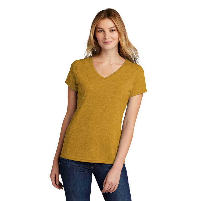 Port & Company Women's Tri-Blend V-Neck Tee. 74