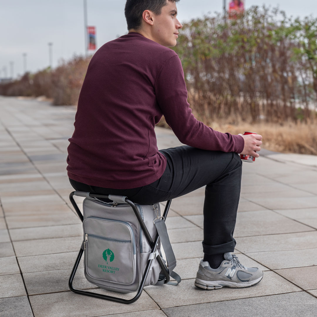Riverbend Foldable Cooler Backpack & Chair 11