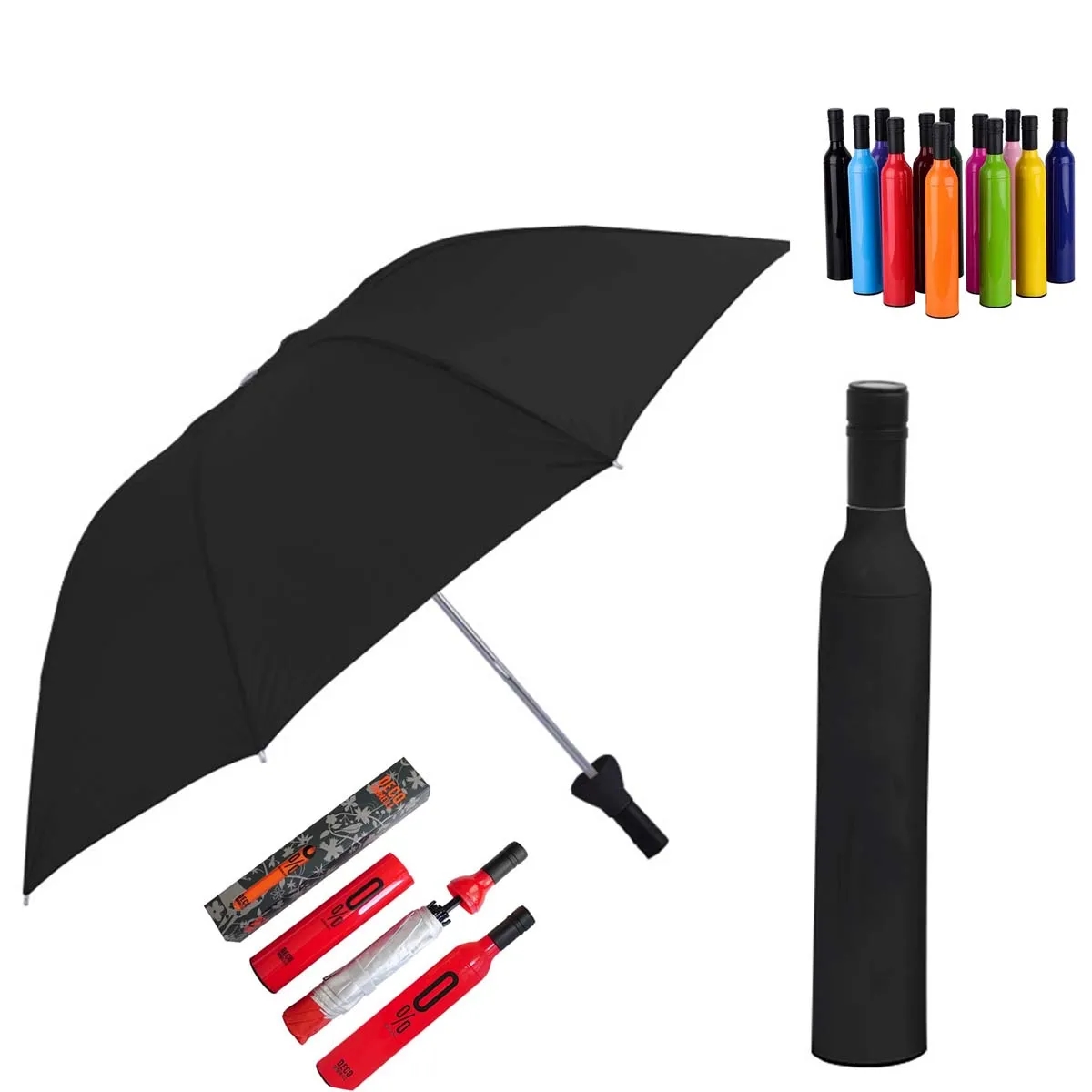 Wine Bottle Umbrella 1