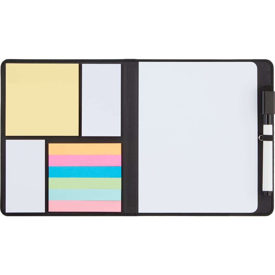 Recycled PU White Board & Sticky Notes Pad 56