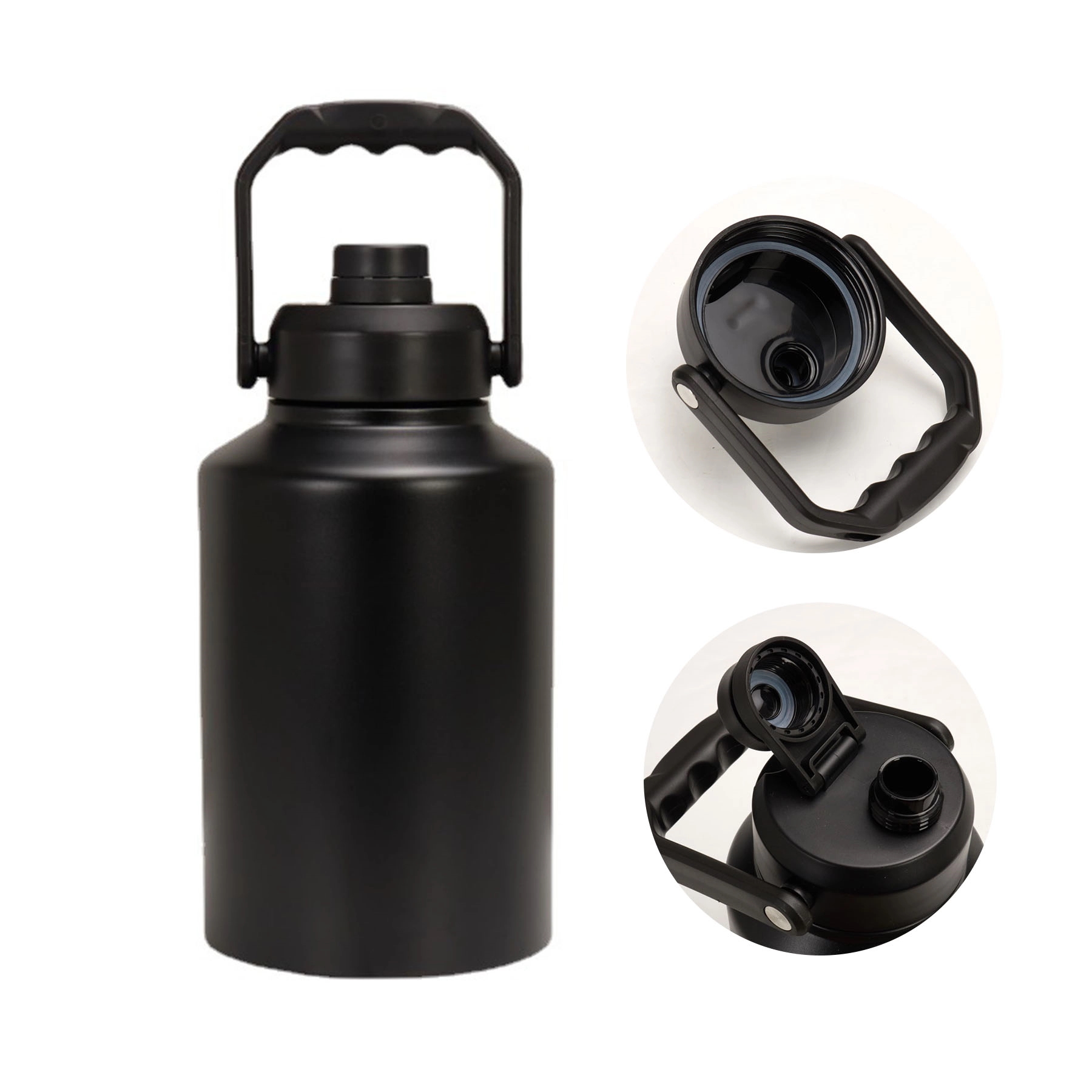 64oz Large Capacity Sports Insulated Bottle, custom water bottle with logo imprint 3