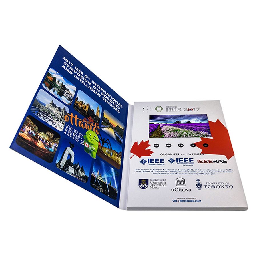 VidU 4.5 HD Video Mailer & Brochure with Full Color Printing – Custom Video Marketing Card 10