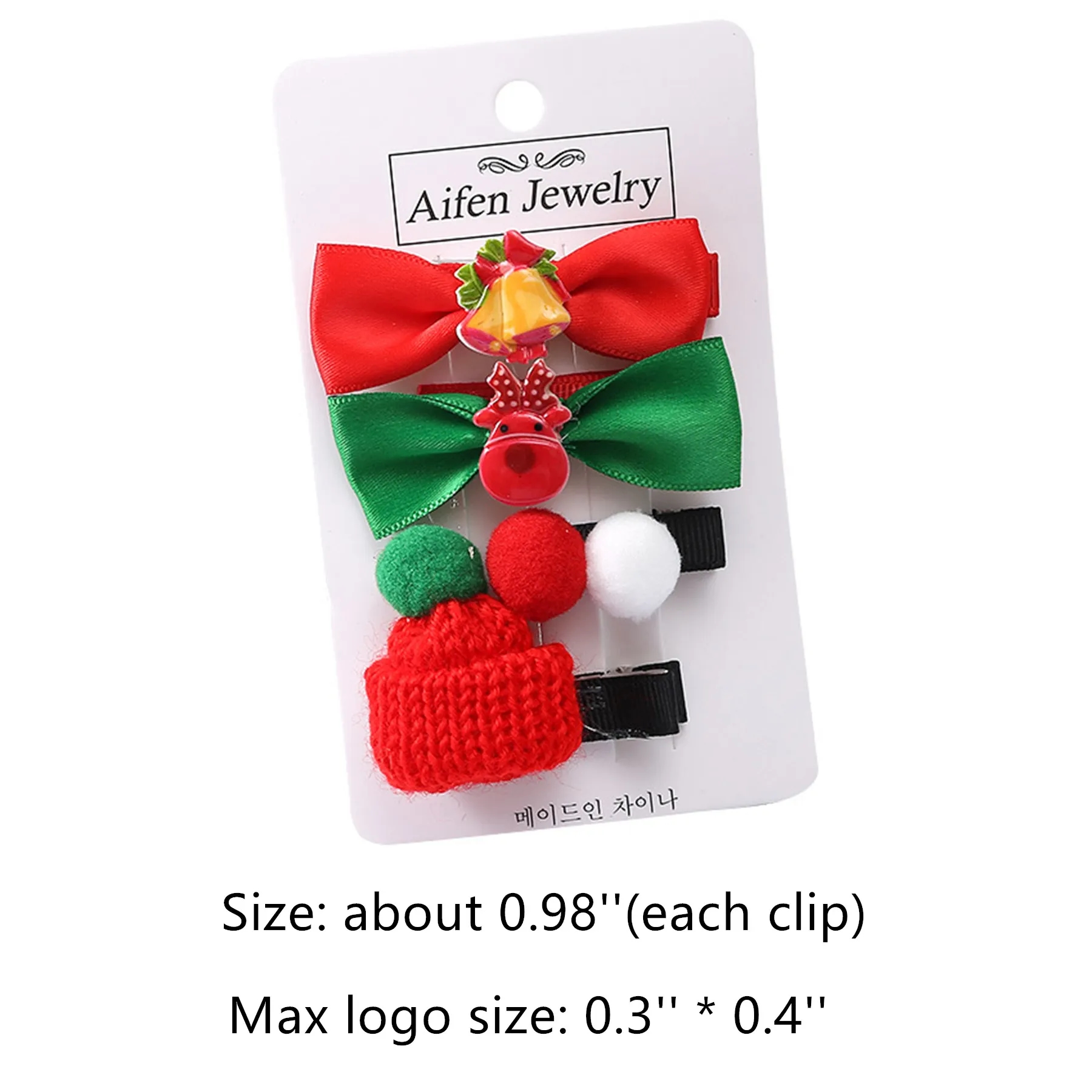 Christmas Hair Clip 5