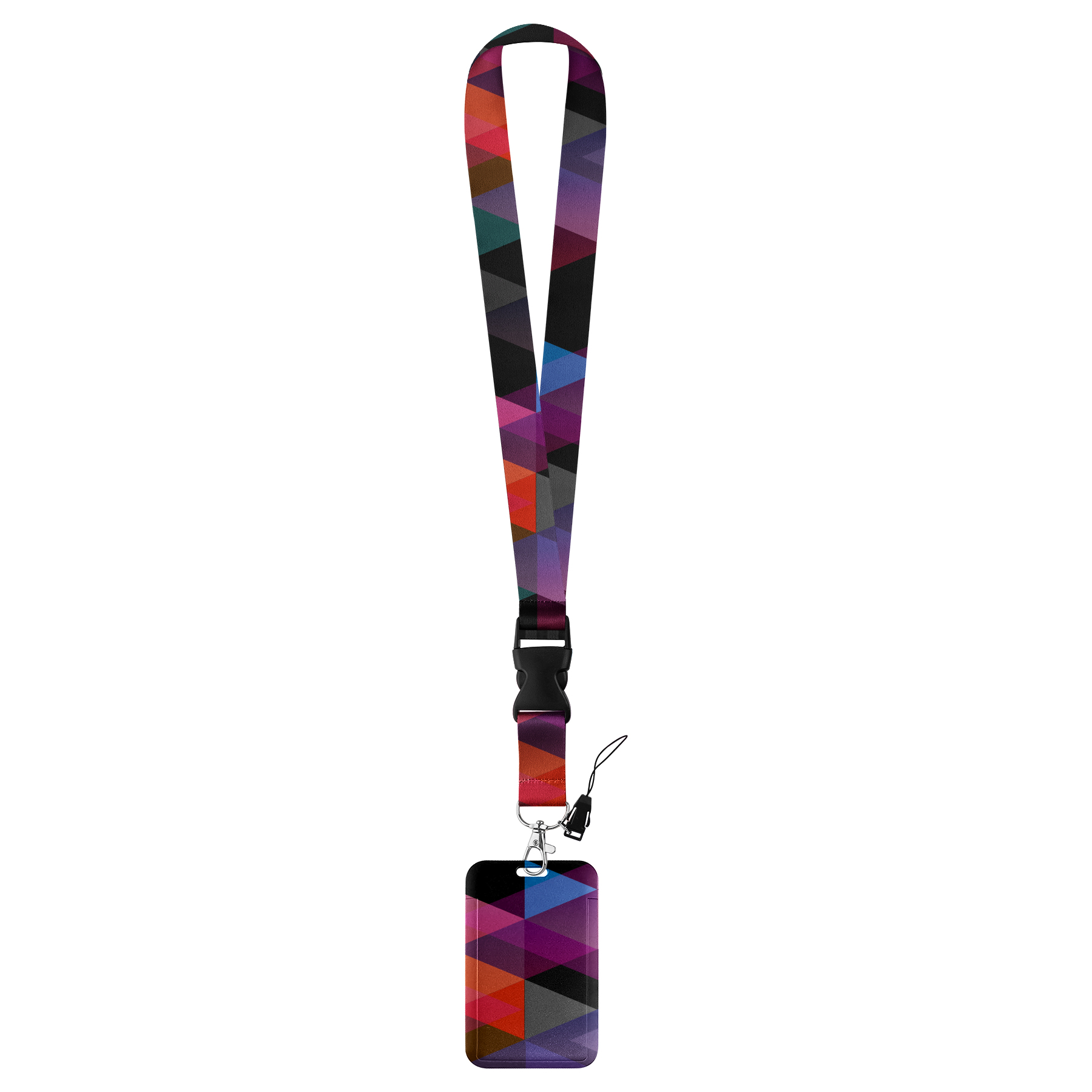 Vertical Version With Hanging Rope Work Permit Card Holder 2