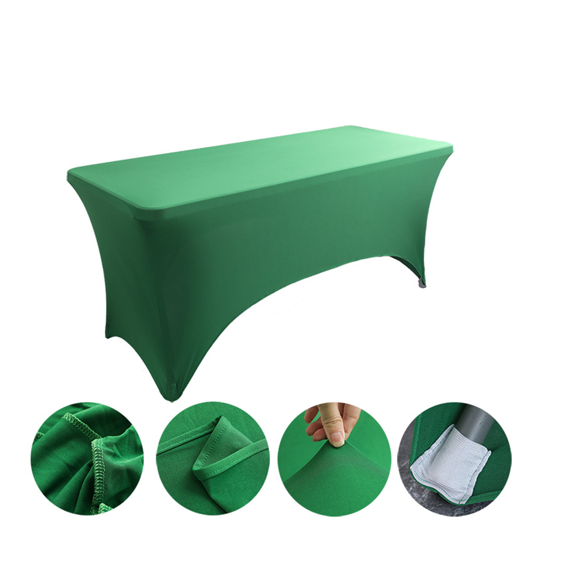 Six Foot Full Color Spandex Fitted Table Cover 13