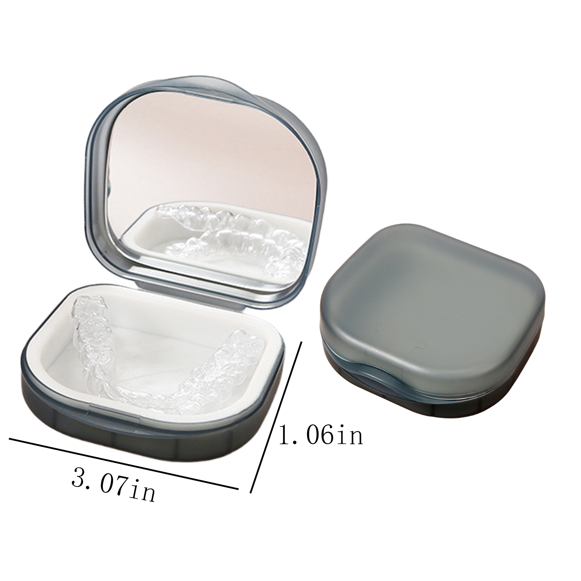 Invisible Dental Retainer Storage Case 2