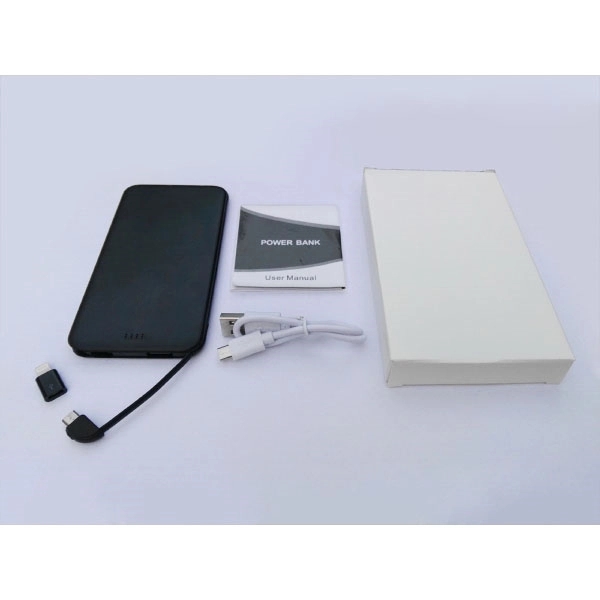 Integrated Ultra Flat Power Bank 4