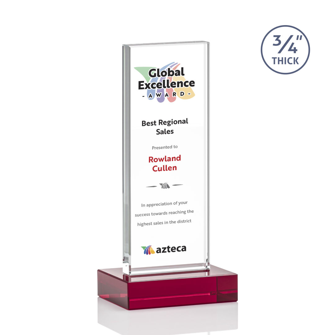 Holmes VividPrint™ Award - Red 10