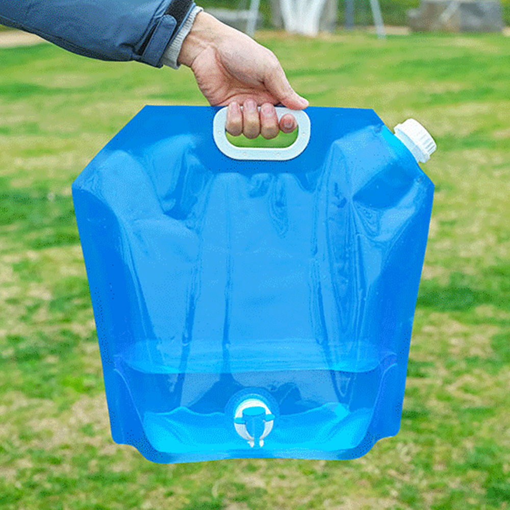 5L Outdoor Collapsible Portable Folding Water Bag Pouch 2