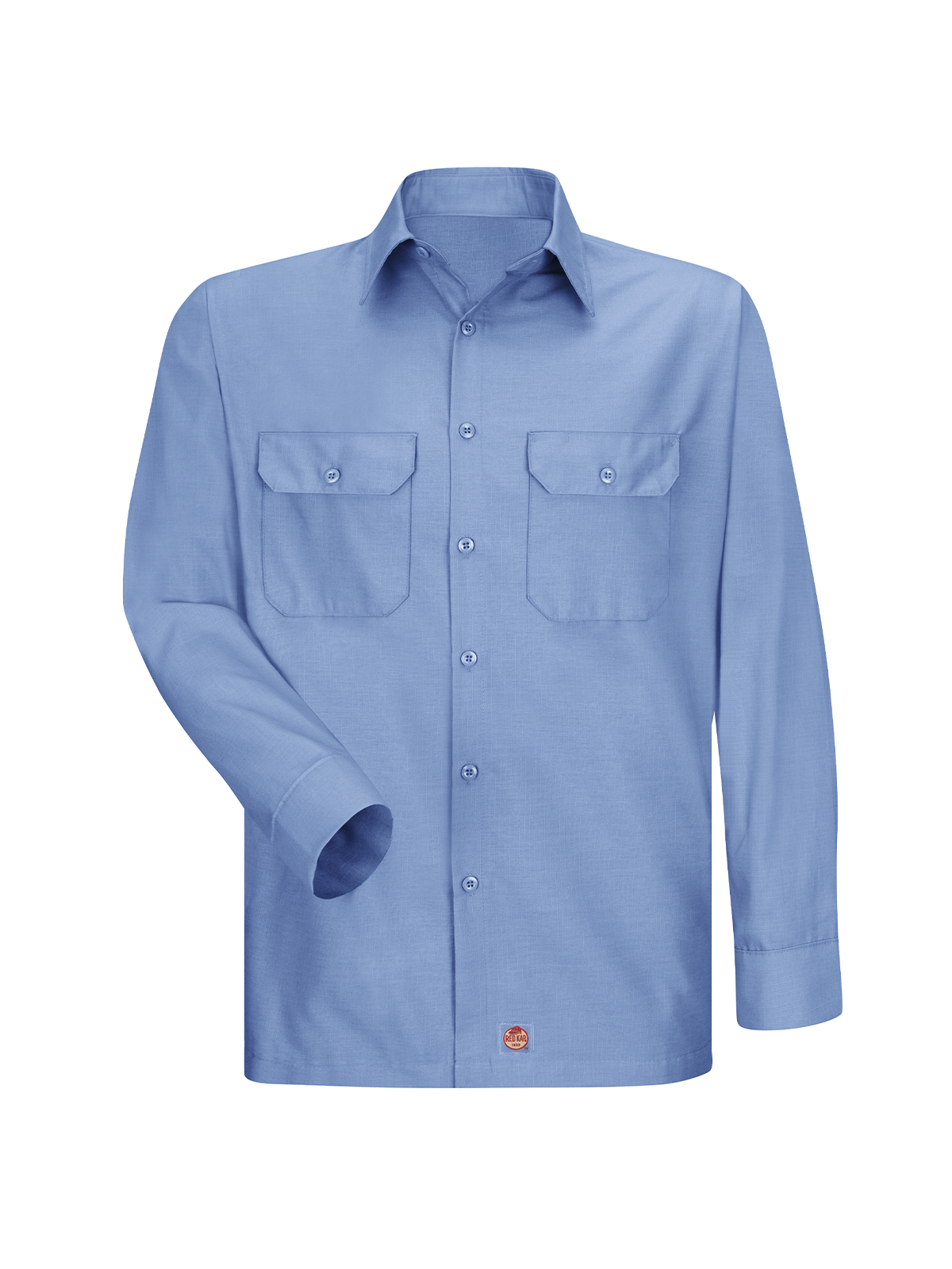 Red Kap Shirts - Men's Long Sleeve Solid Rip Stop Shirt 1