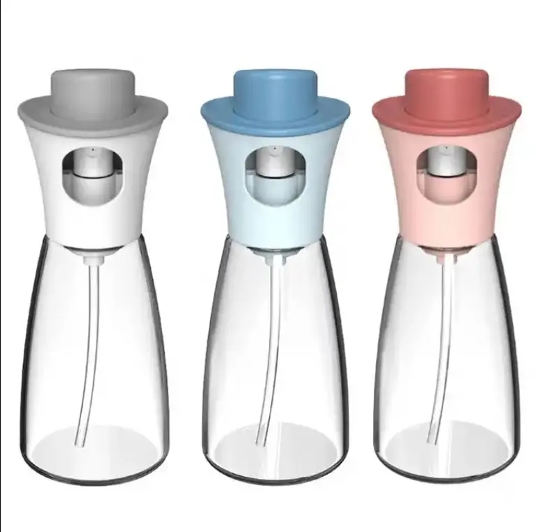 Glass Food Oil Spray Bottle Kitchen Dispenser 2