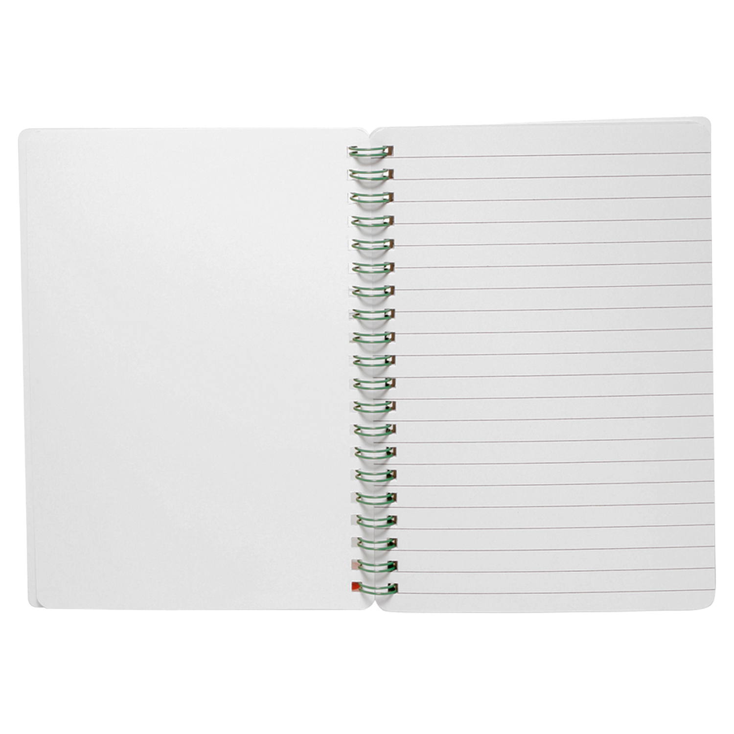 5" x 7" in Spiral Notebook with Color Accents 2