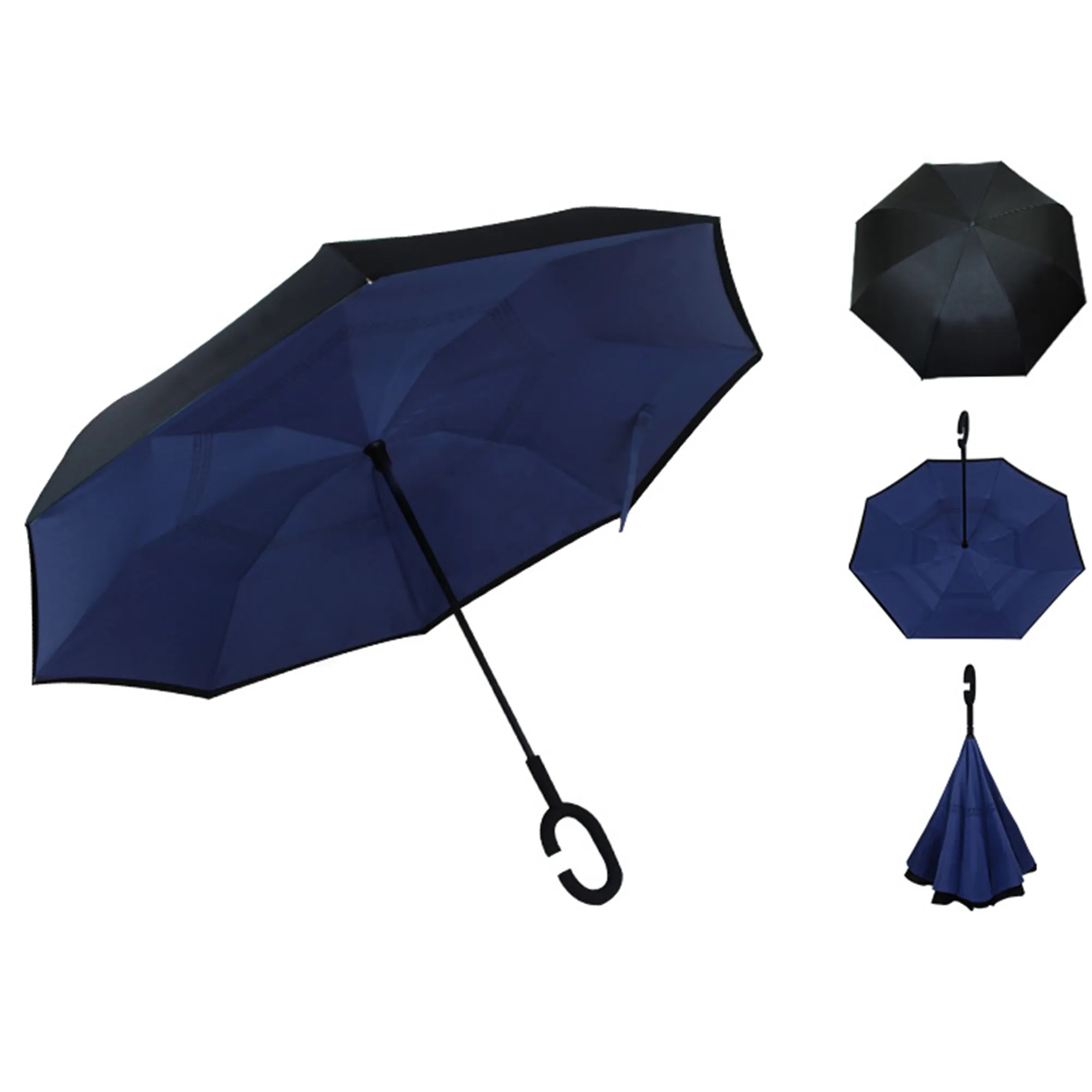 SkyView Inverted Umbrella with C-Handle 4