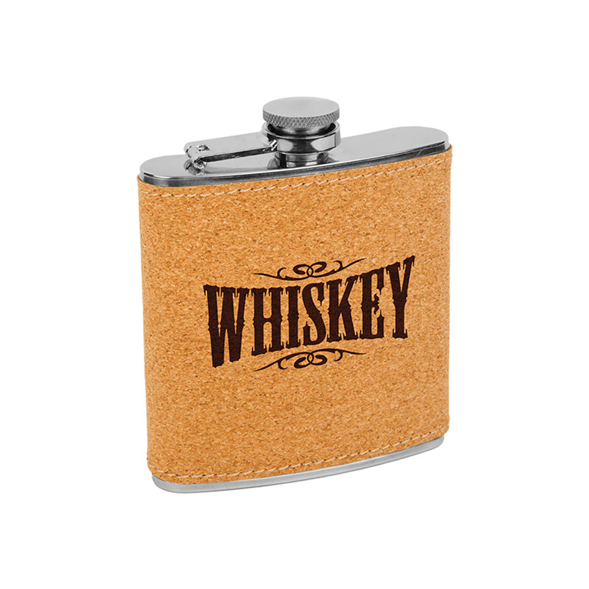 8 oz. Leatherette Stainless Steel Flasks 11