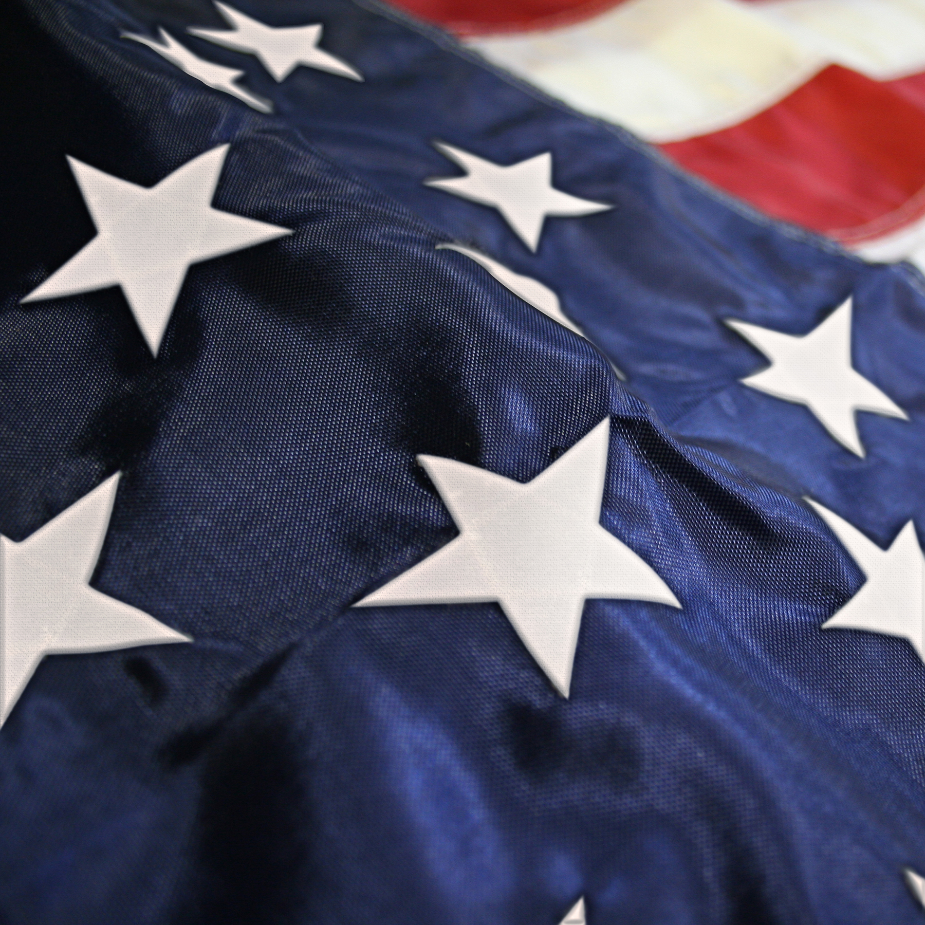 15' x 25' U.S. Nylon Flag with Rope and Thimble 5