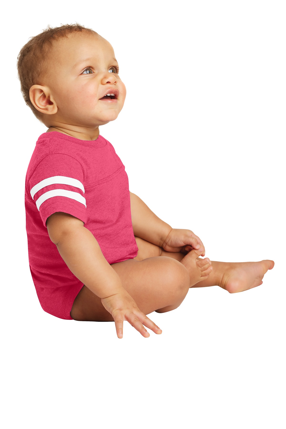 Rabbit Skins Infant Football Fine Jersey Bodysuit. RS4437 31