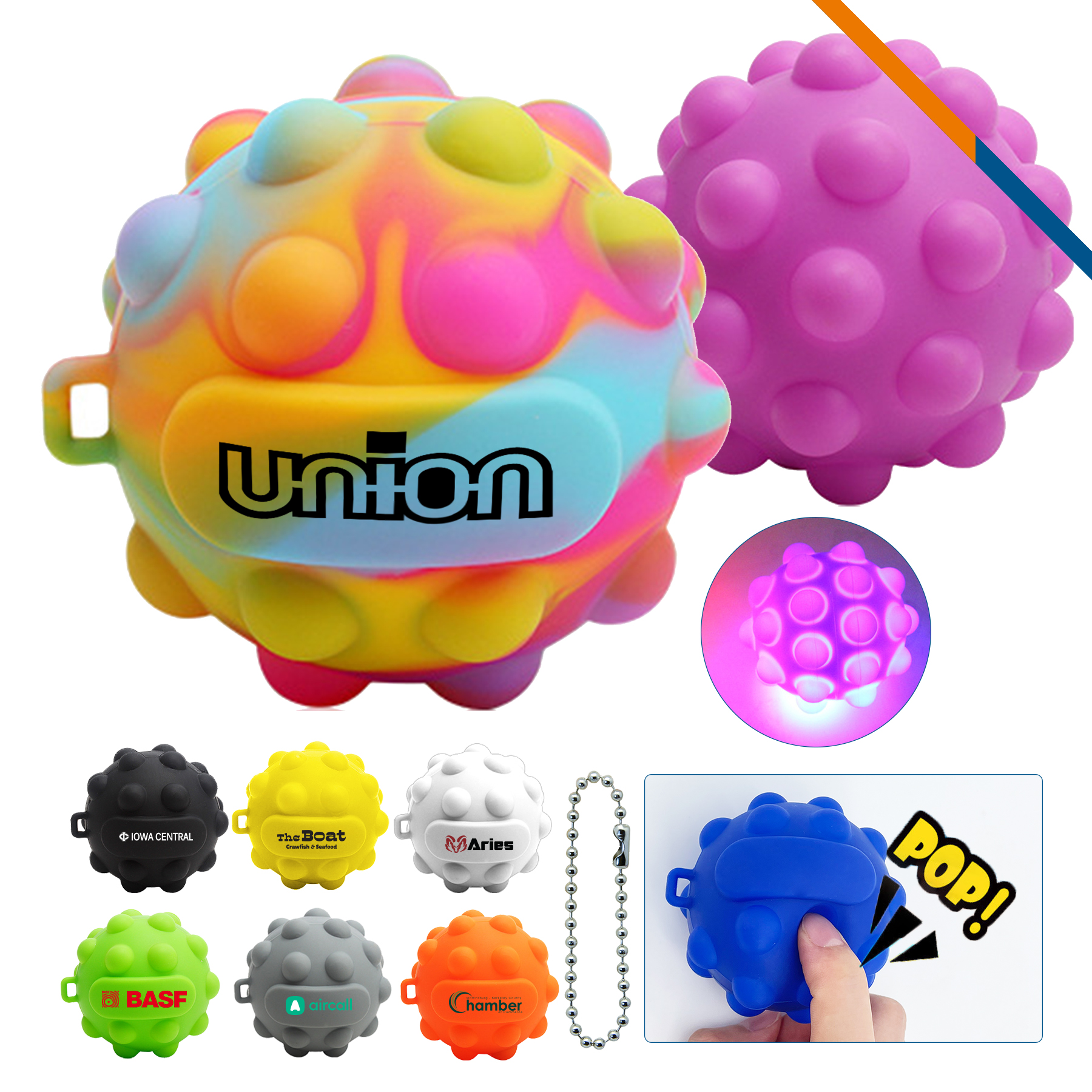 Mini Pop Stress Ball 9