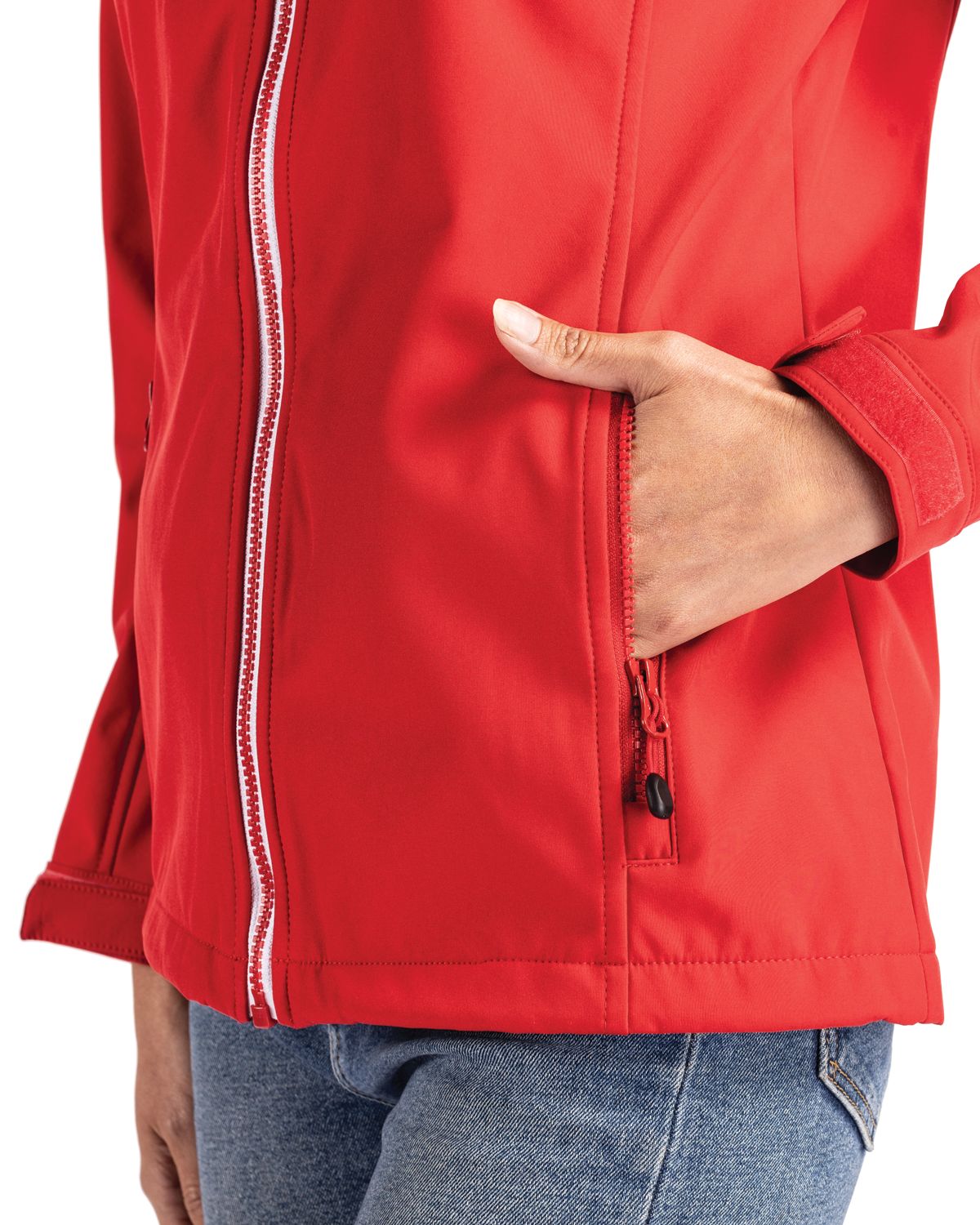 Clique Telemark Recycled Stretch Softshell Womens Full Zip Jacket 51