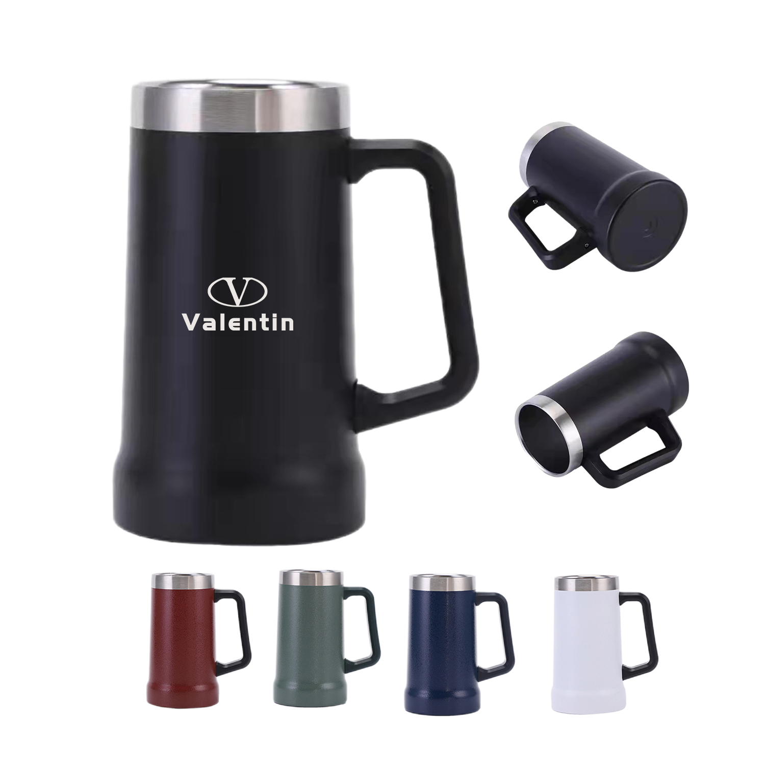 24 Oz Big Grip Beer Stein 2