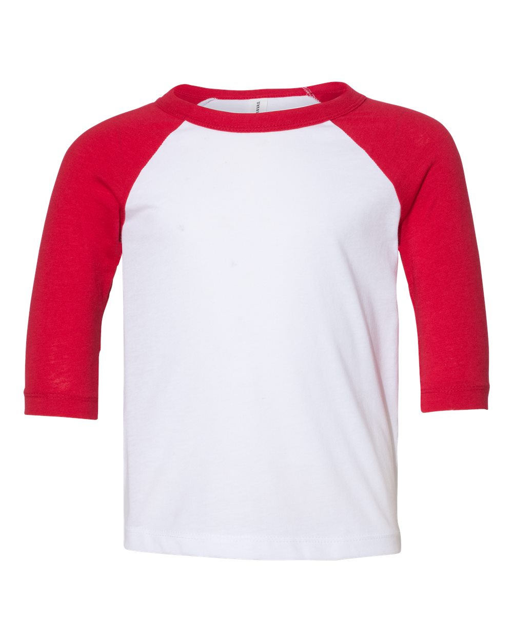Toddler Three-Quarter Sleeve Baseball Tee - 3200T 12