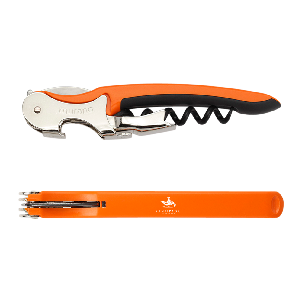 Murano Soft-Touch Italian Two-Step Waiters Corkscrew 11