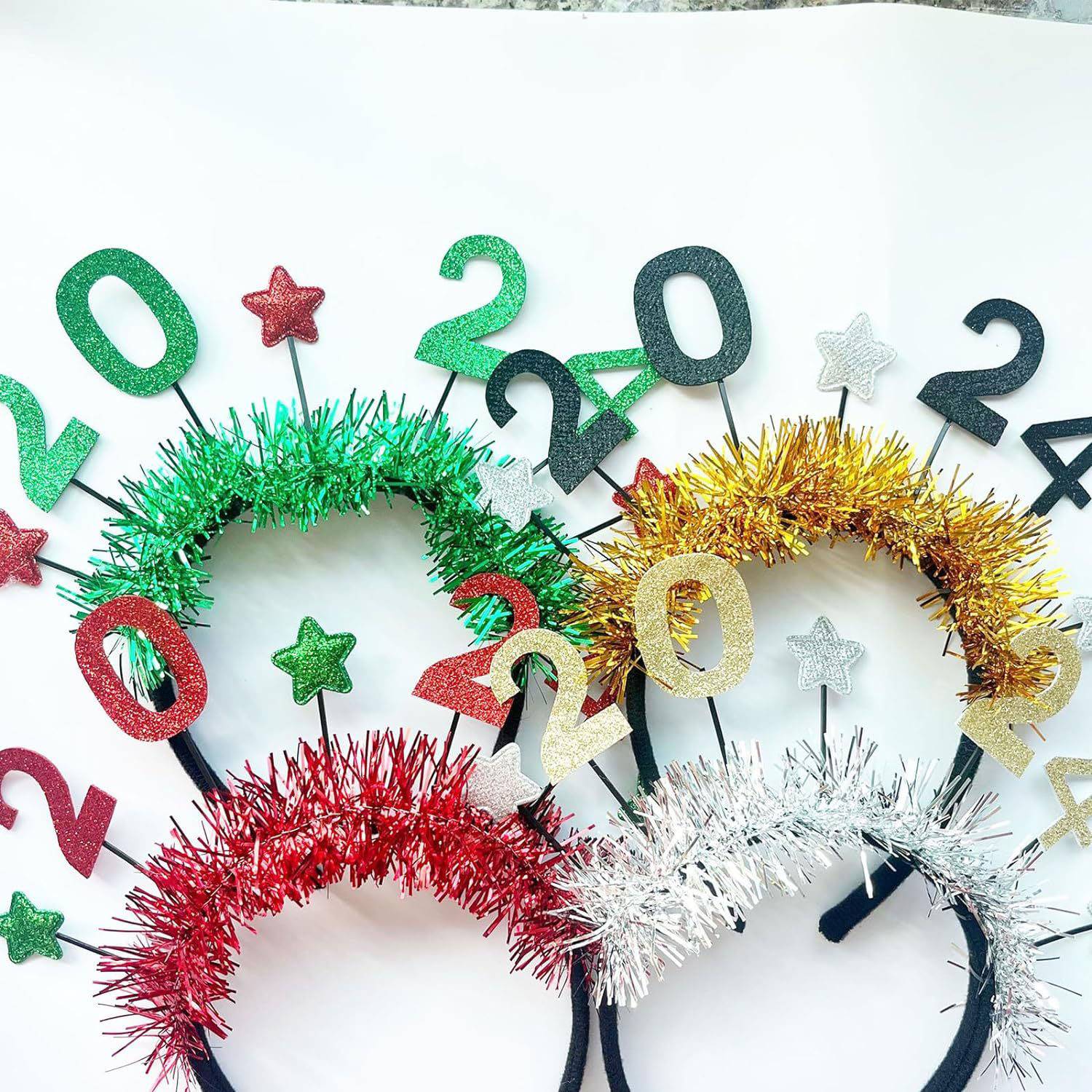 2024 New hoop holiday headband party digital headwear 5